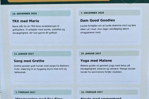 6 Gange I SimGolf